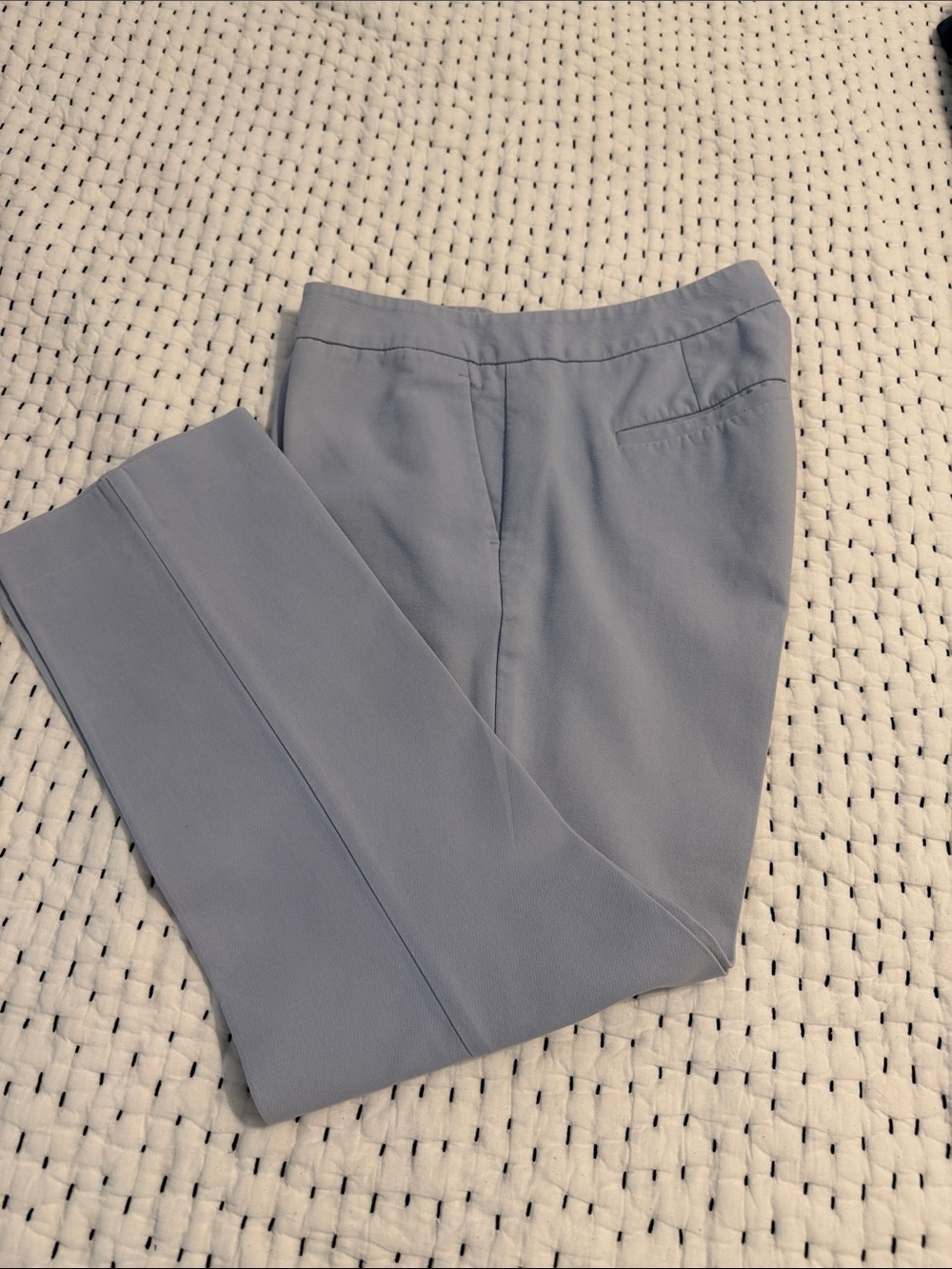 Ann Taylor Factory Light Blue Tailored Trousers